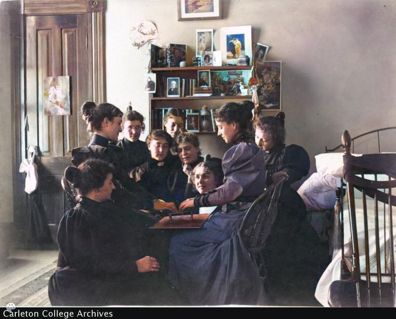 COLORIZED: Gridley Thanksgiving