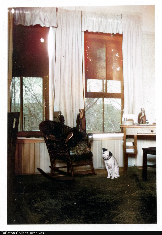 COLORIZED: A dormitory room