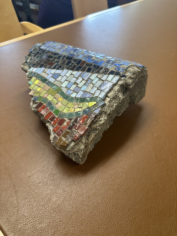 Piece of Library Mosaic