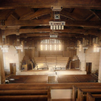 COLORIZED: {Interior of Skinner Memorial Chapel}