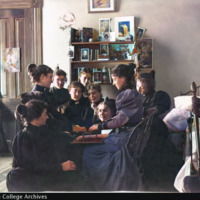 COLORIZED: Gridley Thanksgiving