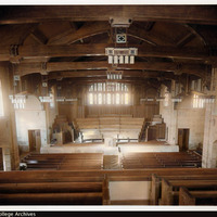 COLORIZED: Interior of Skinner Memorial Chapel